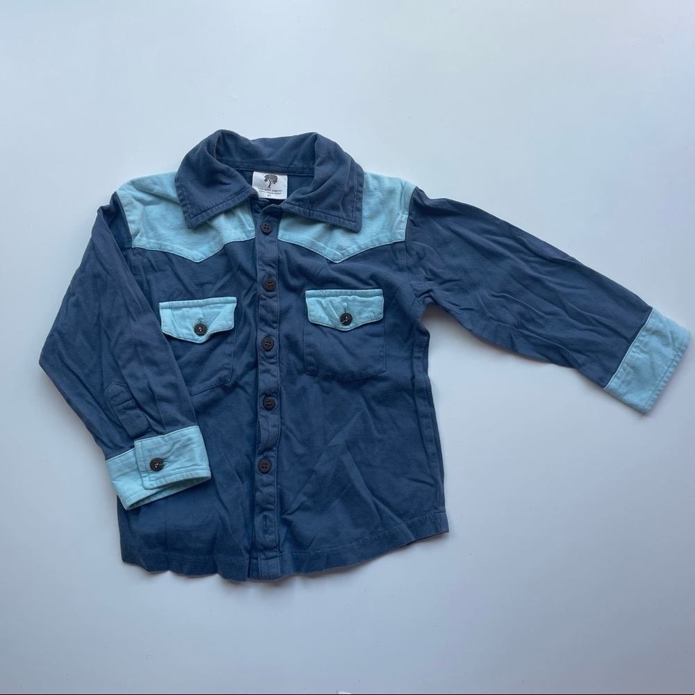 Kate Quinn blue 4T long sleeve